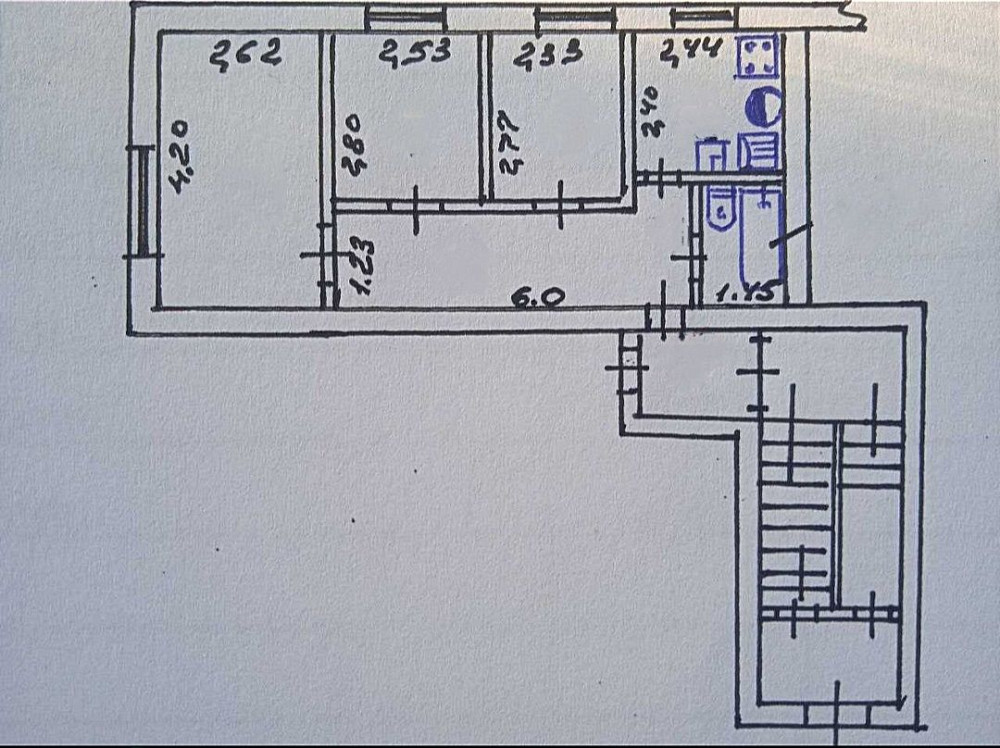 Продам 3ком. Квартиру. АО. Кам`янське (Запорізька обл.) - зображення 4