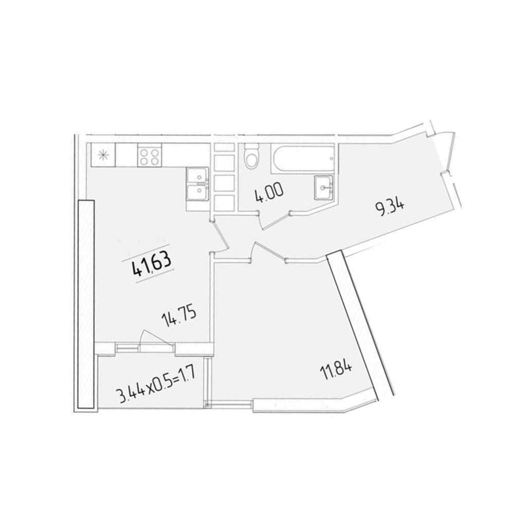 Квартира в зданій Перлині на Краснова.Сучасний ЖК-море, центр 10хвилин Одесса - изображение 2