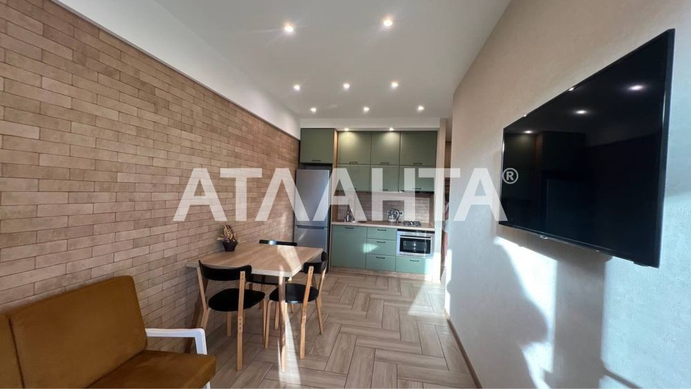 Кухня-студия 14м+балкон и спальня !Газ !Агв!ЖК Сады Семирамиды Фонтан Одеса - зображення 2