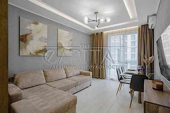 Оренда стильної 3-кімн квартири НИЗЬКИЙ ПОВЕРХ в ЖК Нова Англія Киев