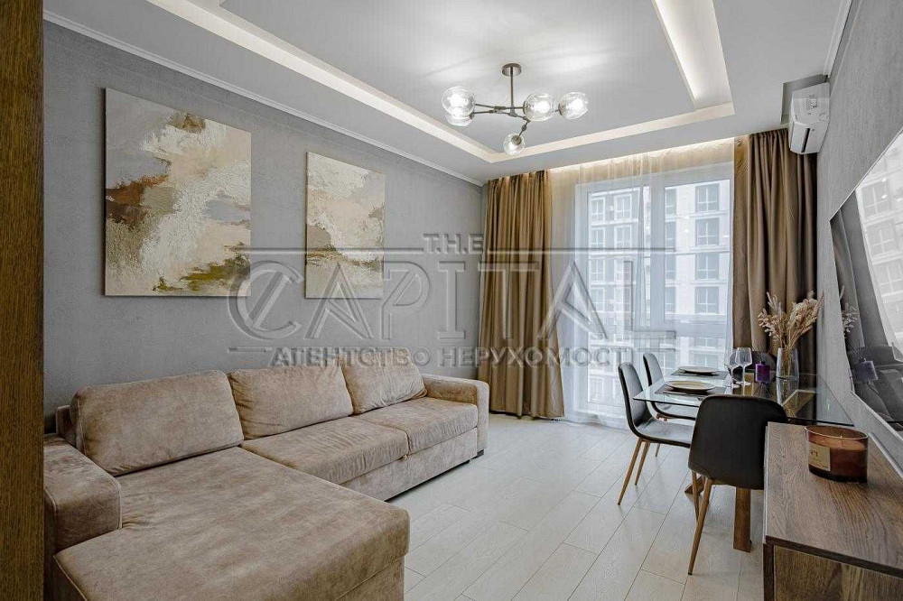 Оренда стильної 3-кімн квартири НИЗЬКИЙ ПОВЕРХ в ЖК Нова Англія Киев - изображение 1