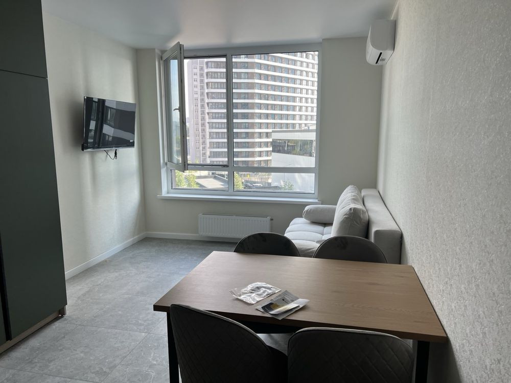 Сдам 1 ком квартиру ЖК Грейт Great Днепровская набережная Київ - зображення 4