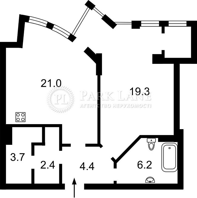 продаж квартири 1 кім ЖК Печерський Квартал Міхновського 14-16 Київ - зображення 2