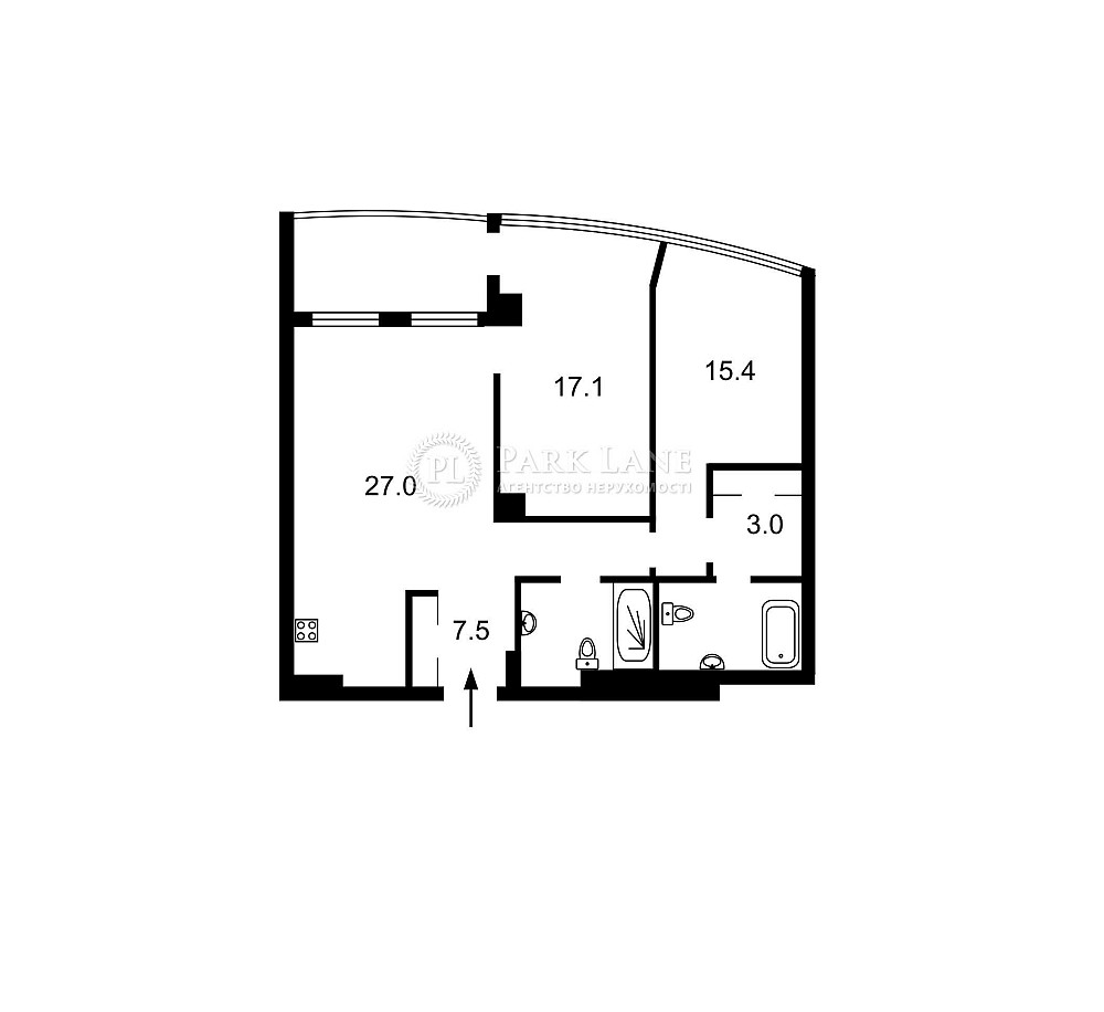продаж квартири 2 кім ЖК Taryan Towers Київ - зображення 4