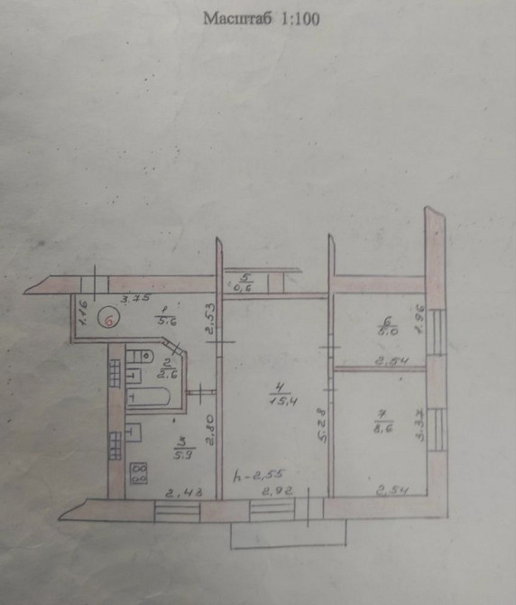 Продається. 3-х кімнатна квартира в м. Балаклія по вул. Буровиків. Балаклея (Харьковская обл.) - изображение 6