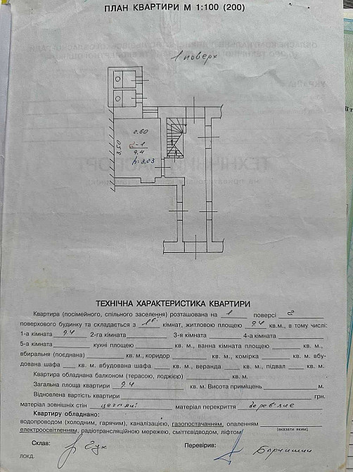 Продаж 1-кімнатної кавалерки по вулиці Дашкевича Львов - изображение 1