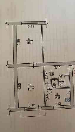 Продам 2 комнатную квартиру, 5/5, Северокольцевая Запоріжжя