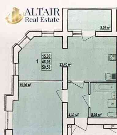 Евродвушка 51м в новострое ЖК Левада.Центр.Q Харьков
