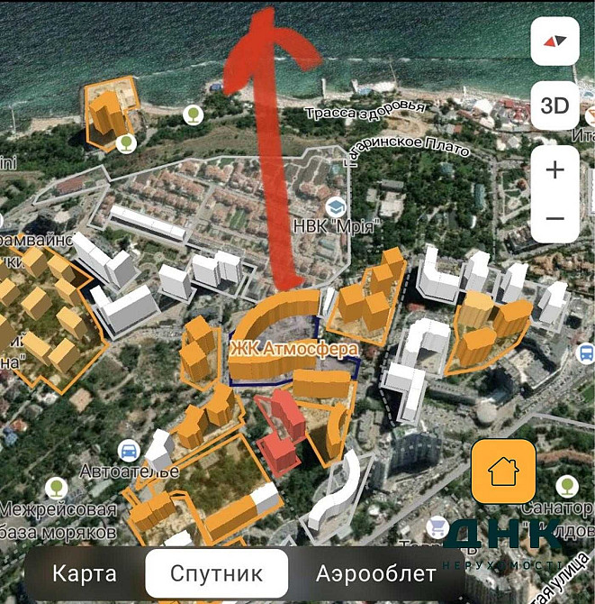 Атмосфера‼️Видовая‼️1к Квартира НОВЫЙ ДОМ •Французский бульвар Балкон Одеса - зображення 8