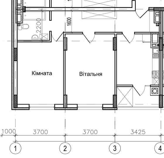 Двостороння Новобудова в Центрі - 76 м2 -  Розтермінування 36 місяців Черновцы