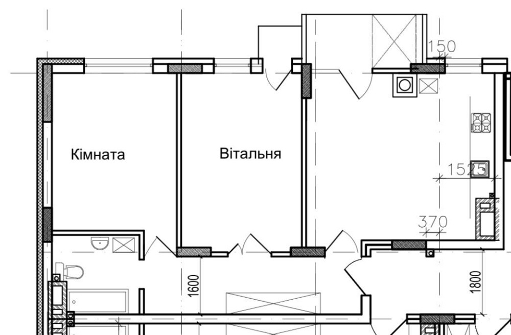 Двостороння Новобудова в Центрі - 76 м2 -  Розтермінування 36 місяців Черновцы - изображение 5