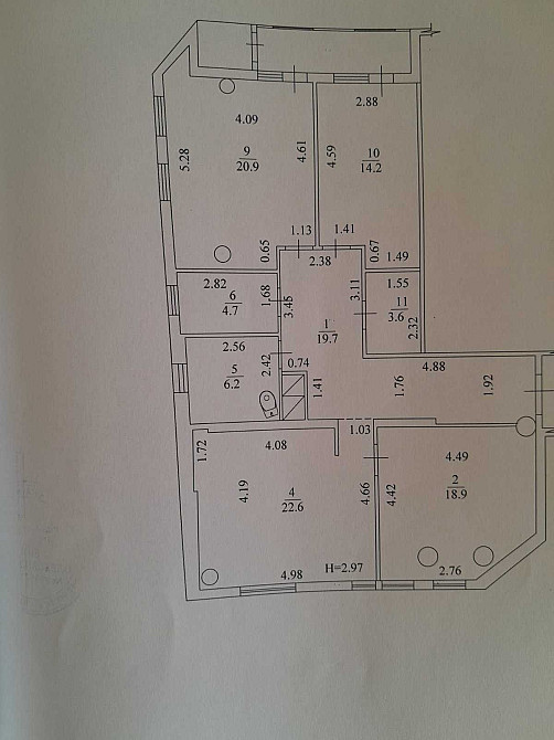 ЖК Павловский Квартал, Собственник. 117м2, Гост.+3 Сп., Чернов. работы Харків - зображення 3