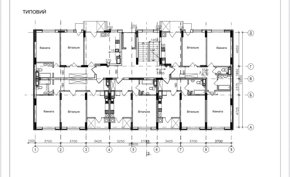 3-х Новобудова - Парк Шевченка - Розтермінування 36 місяців Черновцы - изображение 3