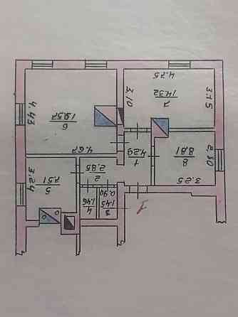 Продається 3-х кімнатна  квартира Нові Білокоровичі