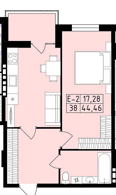 ℹ️ПРОДАЖ 1️⃣-кім. квартири (Зулінського) Можливе розтемінування‼️ Вінниця - зображення 2