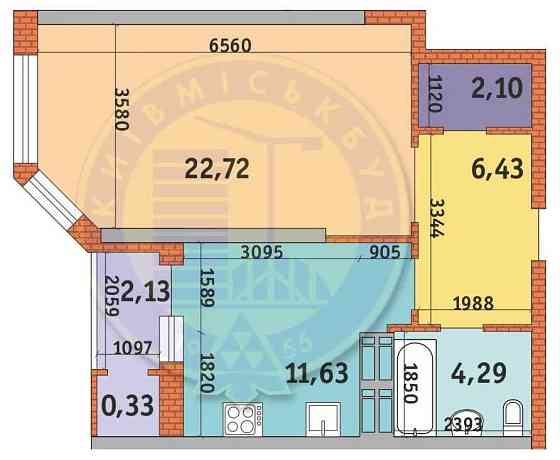 Продам 1к квартиру ЖК Гвардійський Печерськ Центр Київ