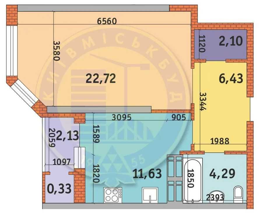 Продам 1к квартиру ЖК Гвардійський Печерськ Центр Київ - зображення 4