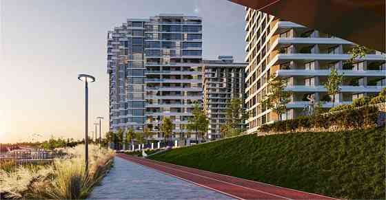 Видова смарт квартира в зданому ЖК Рівер Порт поруч Озеро Ирпень