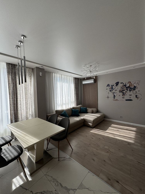 Елітна євро-3к у ЦЕНТРАЛЬНОМУ 2! Кухня - 37м2! Ірпінь - зображення 2