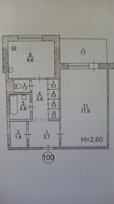 Продаю квартиру 5 Зарічний , Кривий Ріг квартира Кривой Рог - изображение 2