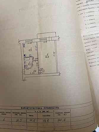 Продам 1к квартиру, 3 поверх, Центр Сміли Смела