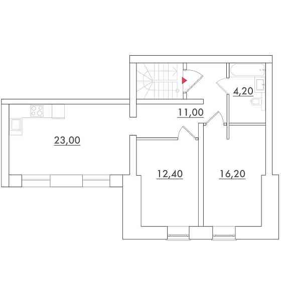 2-кімн. квартира в новому ЖК Desna Park Residence (єОселя підходить) Зазимье
