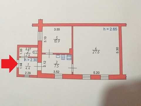 Продам 2-кім. барак з автономним опаленням. БЛАГОДАТНЕ  - зображення 2