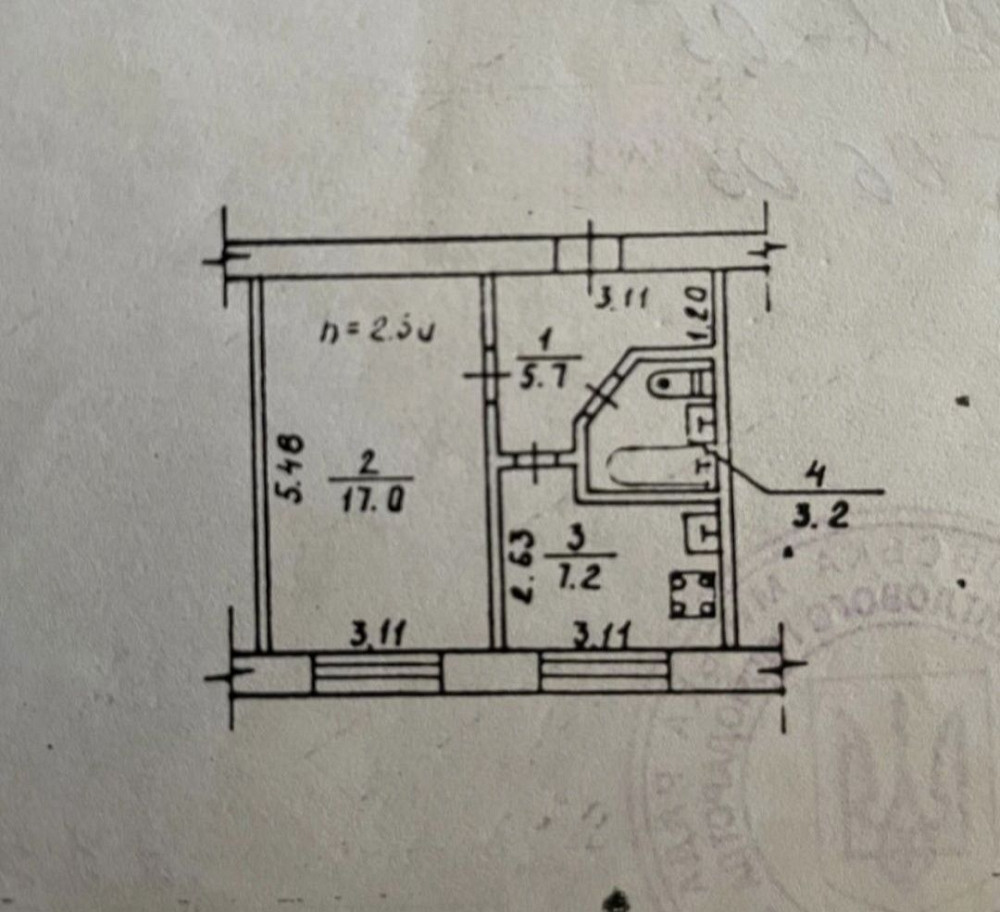 Продажа 1 к Пр . Поля - Кирова - Славутич- Зелёный гай Днепр - изображение 7