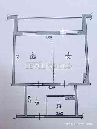 Продаж 1кім квартири (євродвушка), 55м2, ЖК Одеський бульвар Київ