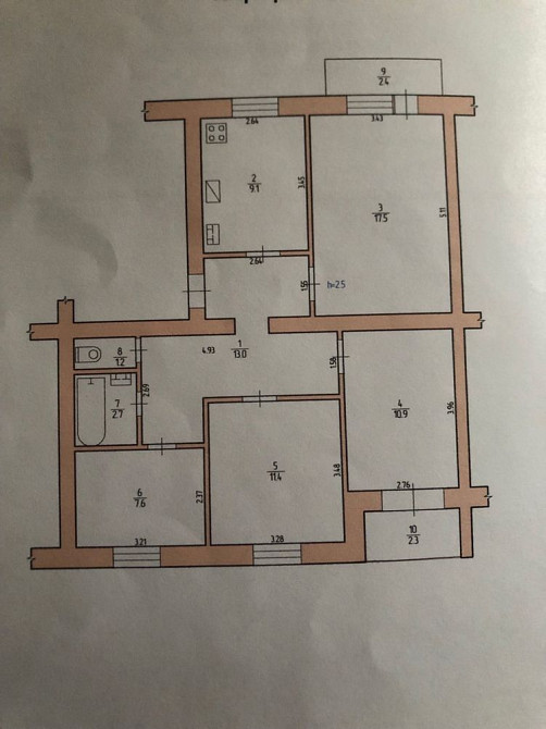 Продаж 4-кімнатної квартири у м. Шостка Шостка - зображення 1