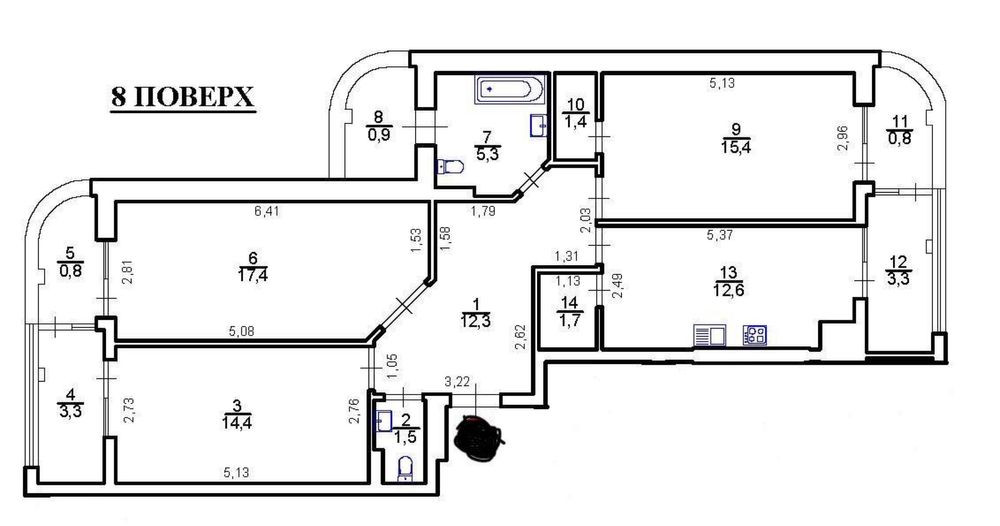 Продаж 3кімн квартири в новобудові вул. Трускавецька по найкращій ціні Львов - изображение 8