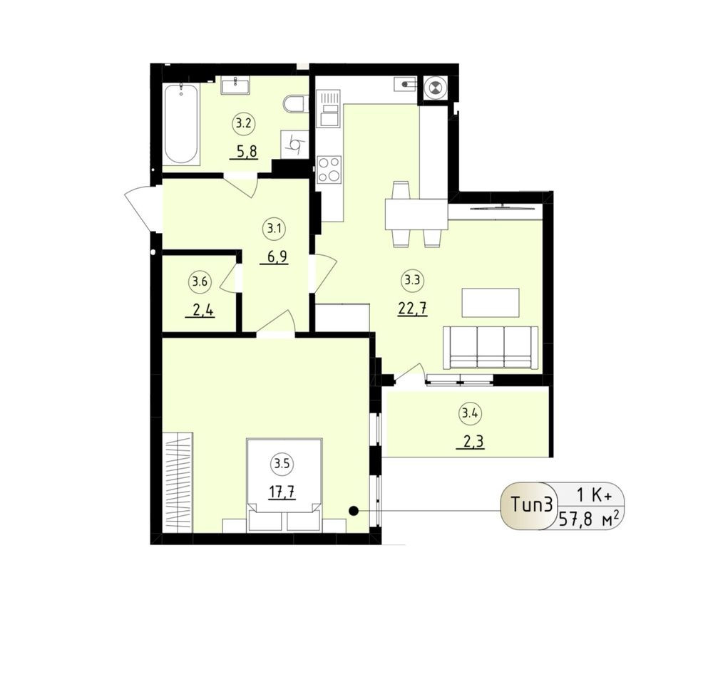 Продаж 1кім квартири вул. Довга (Дж Вашингтона) Львов - изображение 1