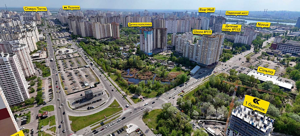 Простора, світла однушка. ЖК з укриттям 34 м2 Київ - зображення 6