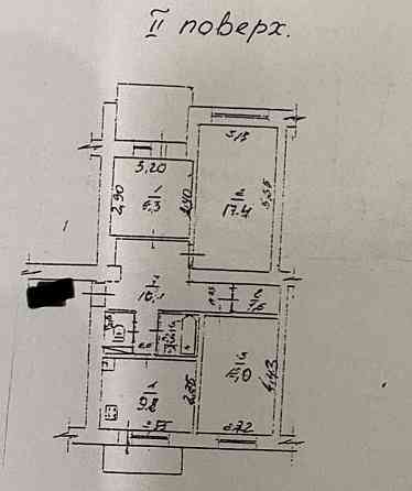 3 комн кв на Люстдорфской дороге 67,7м2-45000у.е Одеса