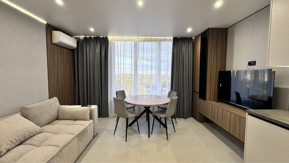 Шикарна 2к квартира з кухею-студіо/меблі/техніка/газове опалення/центр Ивано-Франковск - изображение 4