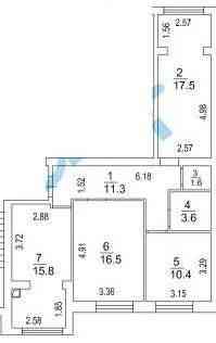 ЖК Львівський Затишок  3к  Зданий і заселений будинок 78м Софиевская Борщаговка