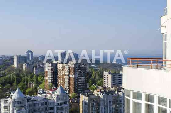 Видовая 4-ком. квартира на Французском бульваре с крытой террасой Одеса