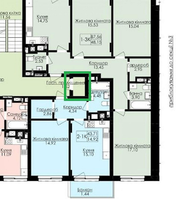 Продам кладову на 3 поверсі ЖК Аурум Спарк Львов - изображение 5