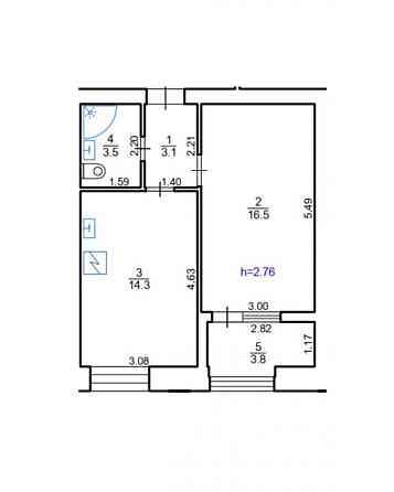 Продаж 1к квартири на етапі здачі. Сокільники