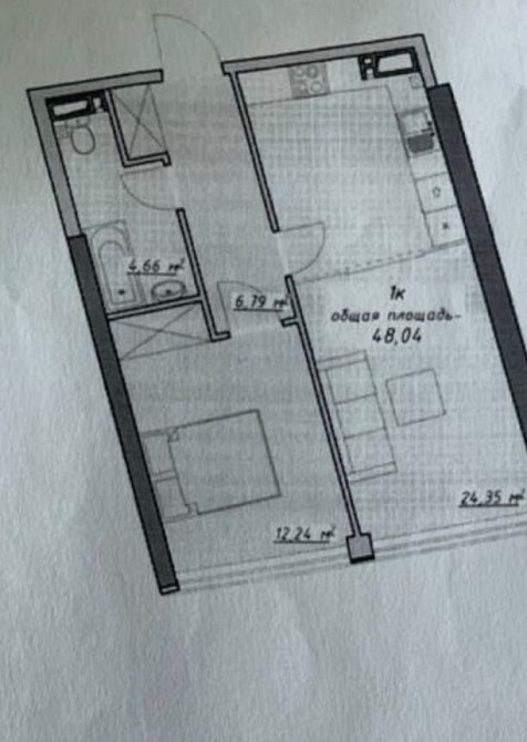 ЖК Атмосфера/5 секция/48 метров/переуступка Одеса - зображення 2