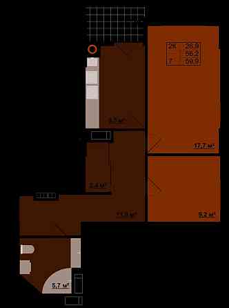 АКЦІЯ! Продаж 2к квартири, сучасний ЖК, неподалік парку та вокзалу Ивано-Франковск