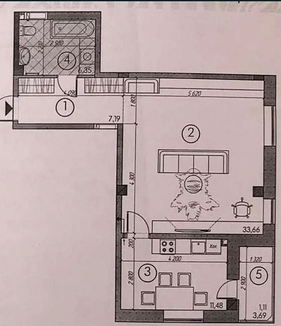 Продам 1к-2к  квартиру ЖК «Саванна сіті» Бровари - зображення 4