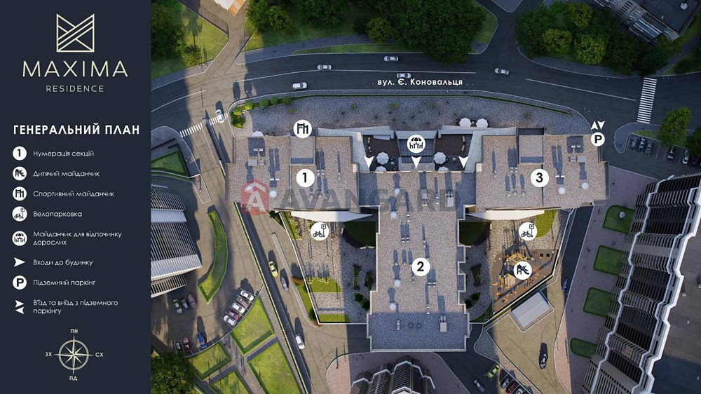 Від забудовника 3 кімнатна 137м розтермінування ЖК Maxima М Печерська Київ - зображення 6