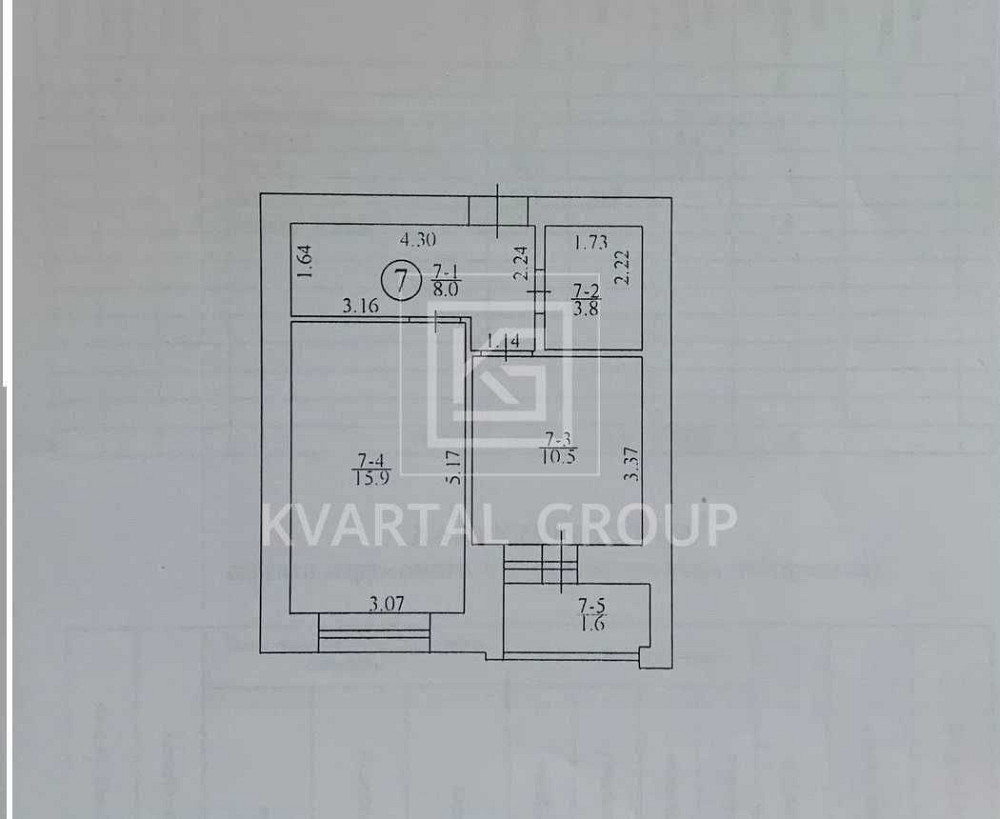 1к з початковим ремонтом в Синергія СІТІ 40 м2 Ірпінь - зображення 3