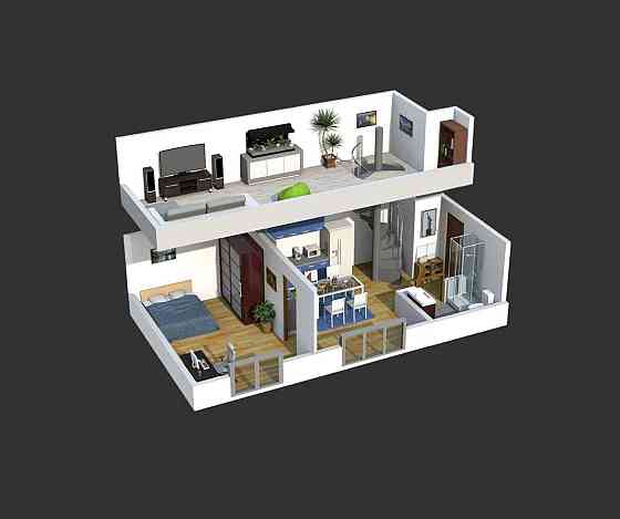 1м2=660уе Продам велику двокімнатну квартиру +25м2 В ПОДАРУНОК Софиевская Борщаговка