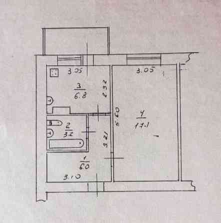 Новий об'єкт! 1 кімнатна квартира, ПЗР Черкассы
