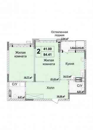 Продаж вишуканої 3к квартири по вул. Андрія Верхогляда, 15б - 85.74 м2 Київ
