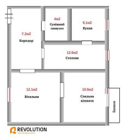 БЕЗ% Теліги Щусева метро Дорогожичі 50м Трикімнатна 53.5м2 4поверх Київ