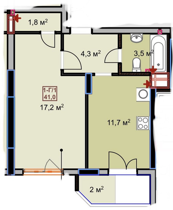 Продам квартиру під ремонт Ирпень - изображение 7