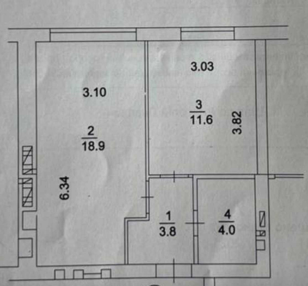 Євро 2-кімнатна в центрі Ірпеня Ірпінь - зображення 3